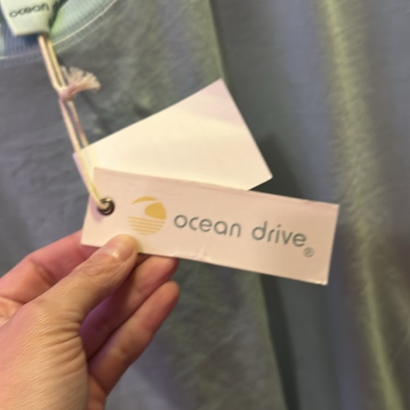 Waterfall Sage Washed Garment Dye Top size L New with tags - Picture 6 of 8